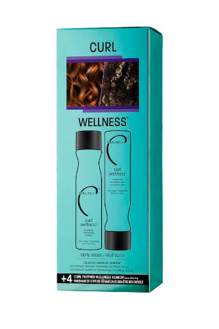 Malibu Curl Wellness Collection šampon 266 ml + kondicionér 266 ml + wellness sáčky 4 kusy