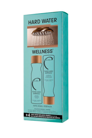 Malibu Hard Water Wellness Collection šampon 266 ml + kondicionér 266 ml + wellness sáčky 4 ks