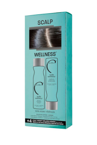 Malibu Scalp Wellness Collection šampon 266 ml + kondicionér 266 ml + wellness sáčky 4 kusy
