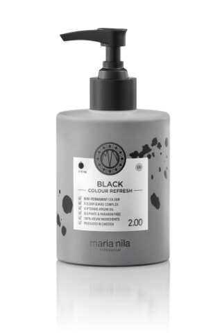 Maria Nila Colour Refresh Black maska s barevnými pigmenty 300 ml