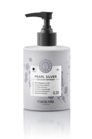 Maria Nila Colour Refresh Pearl Silver maska s barevnými pigmenty 300 ml