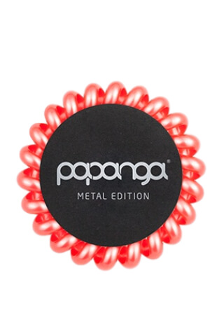 Papanga Metal Edition velká - korálová červená