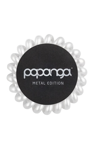 Papanga Metal Edition velká - perleťová bílá