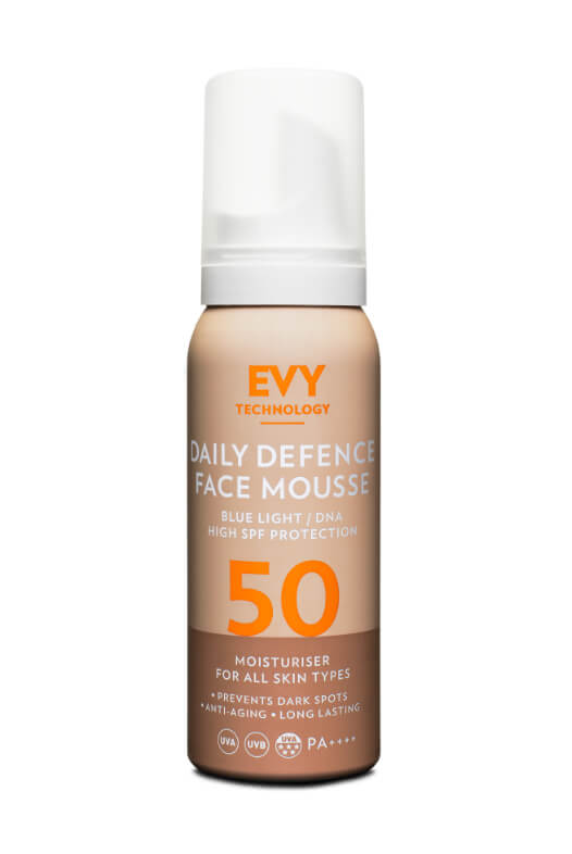 EVY Daily Defense Face Mousse SPF 50 (75 ml)