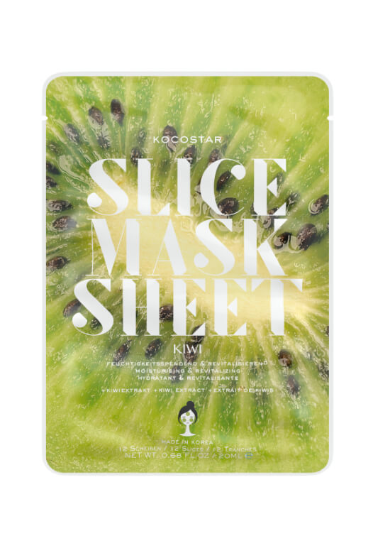 Kocostar Slice Mask Sheet Kiwi pleťová maska 20 ml
