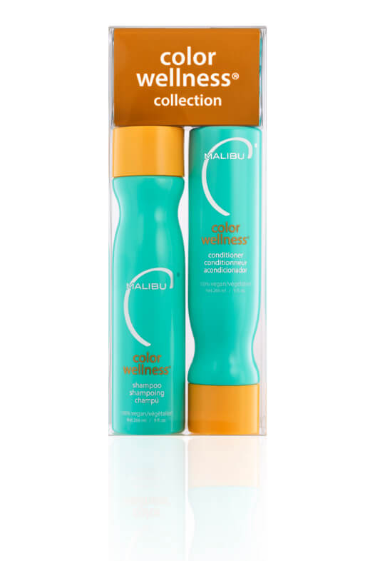 Malibu Color Wellness Collection šampon 266 ml + kondicionér 266 ml + wellness sáčky 5 kusů